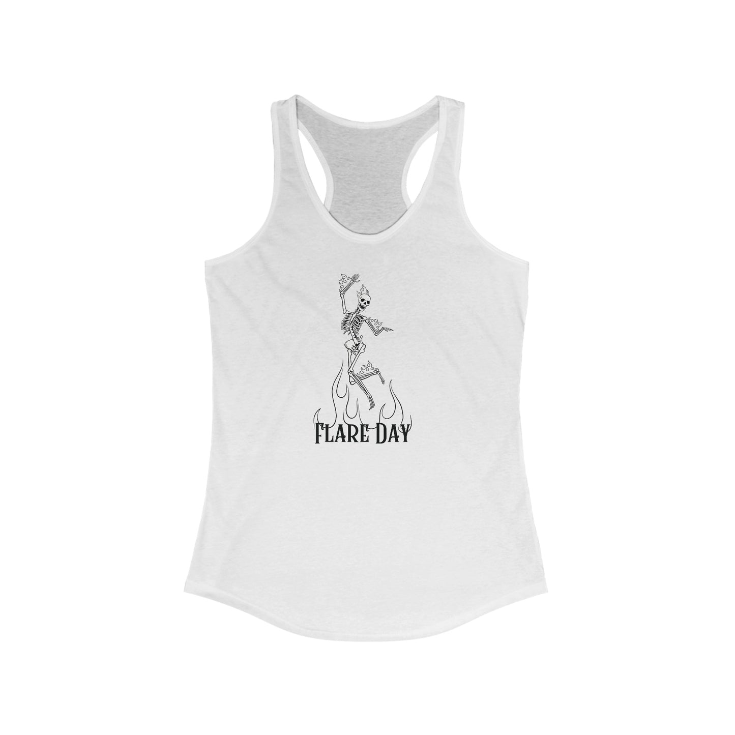 Racerback Tank for Flare days - Autoimmune Disease Warrior