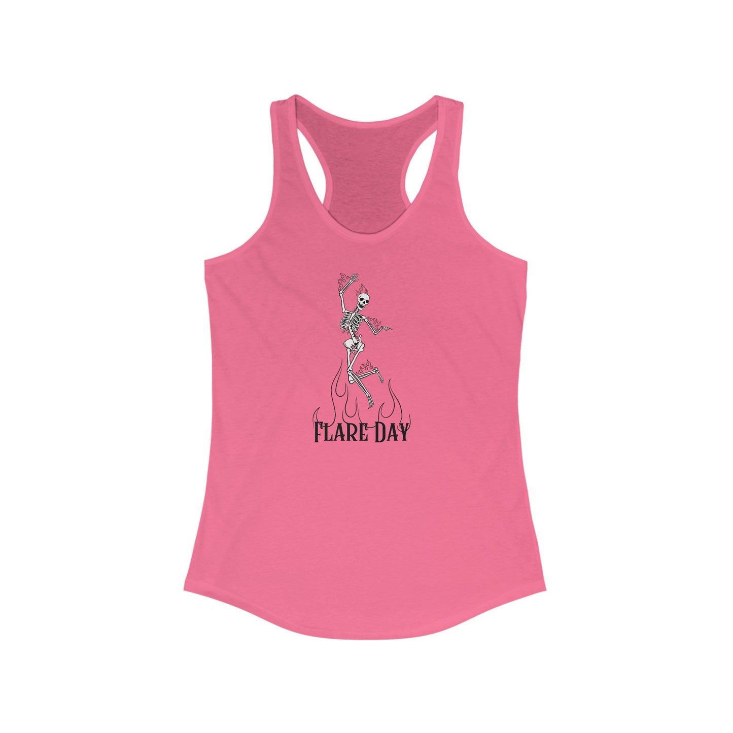 Racerback Tank for Flare days - Autoimmune Disease Warrior