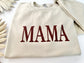 Tan Mama sweatshirt- Brown on Tan