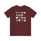 Many Hearts Short Sleeve Tee