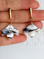 Marble Dangle Earrings Style 4