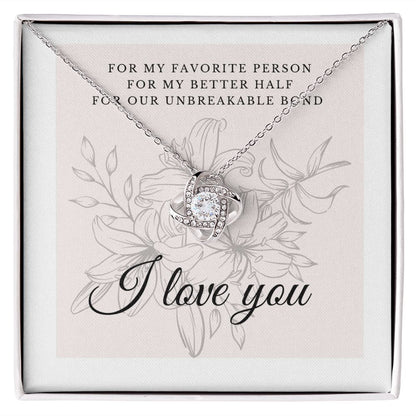Love Knot Necklace